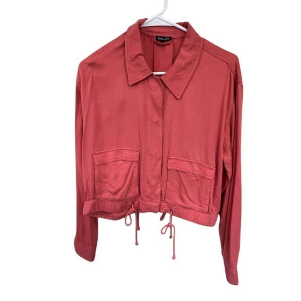 Splendid Coral Utility Jacket